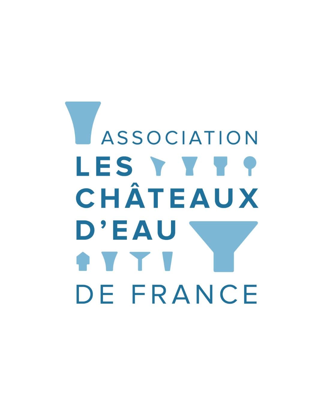 Panorama des châteaux d'eau de Seine-Saint-Denis